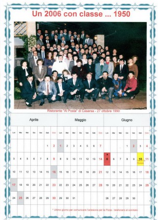 Calendario del 2006